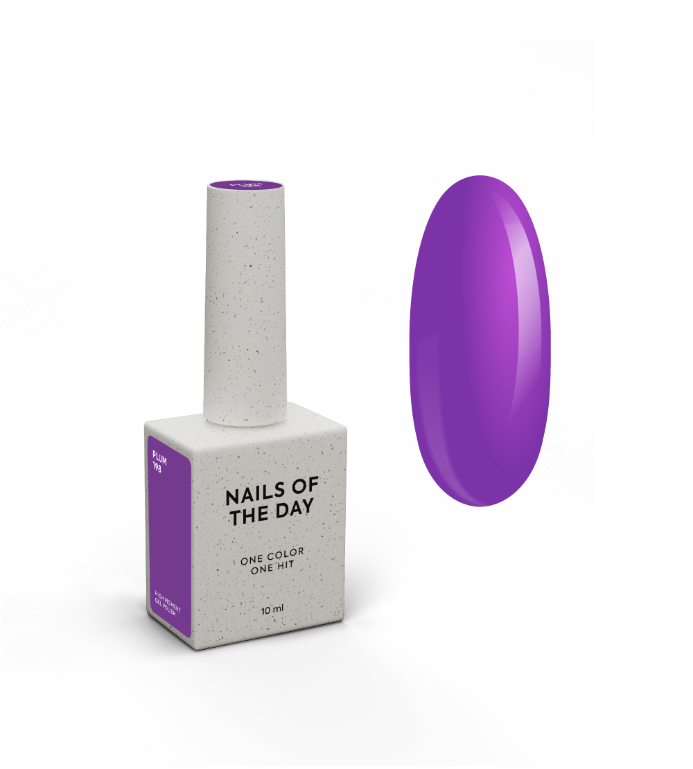 Gel polish Plum-198