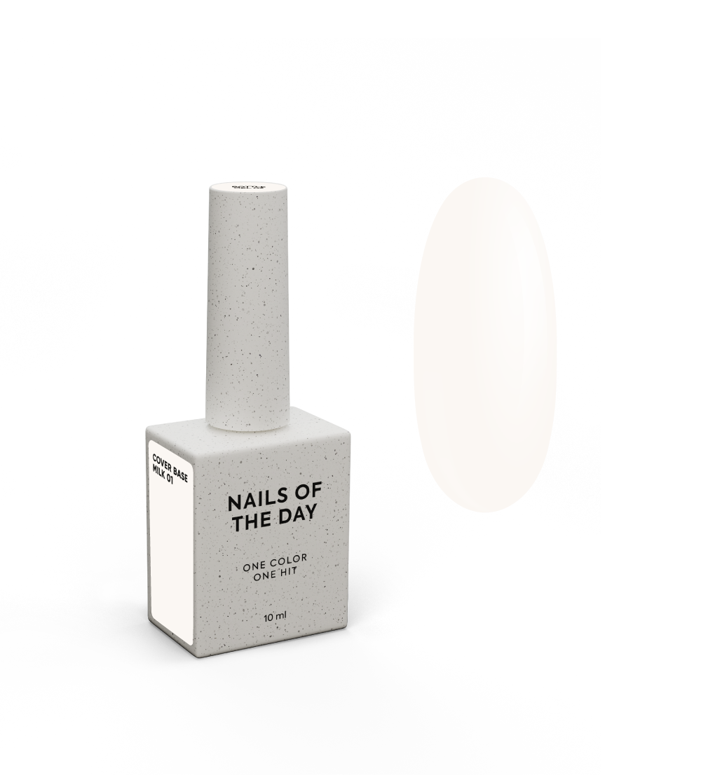 NAILSOFTHEDAY Cover Base Milk 01