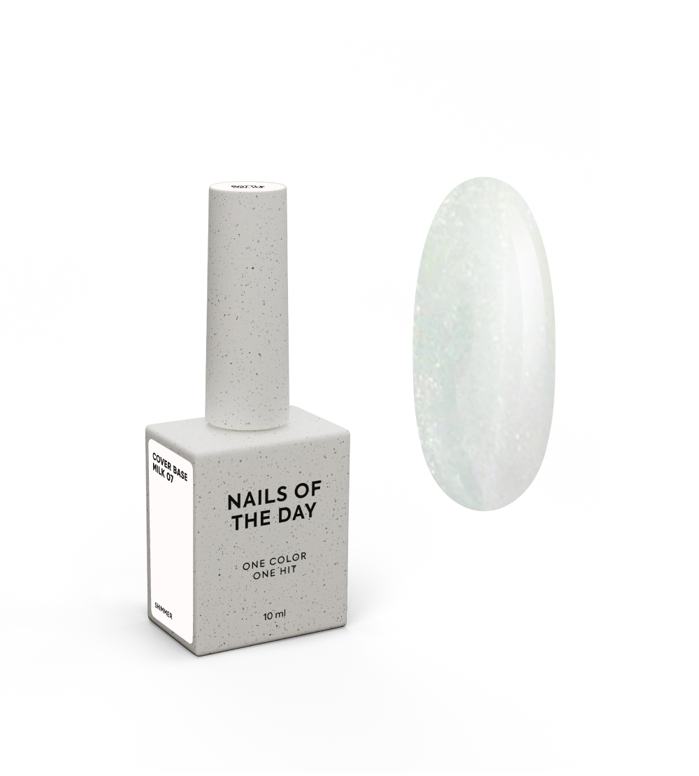 NAILSOFTHEDAY Cover base milk 07
