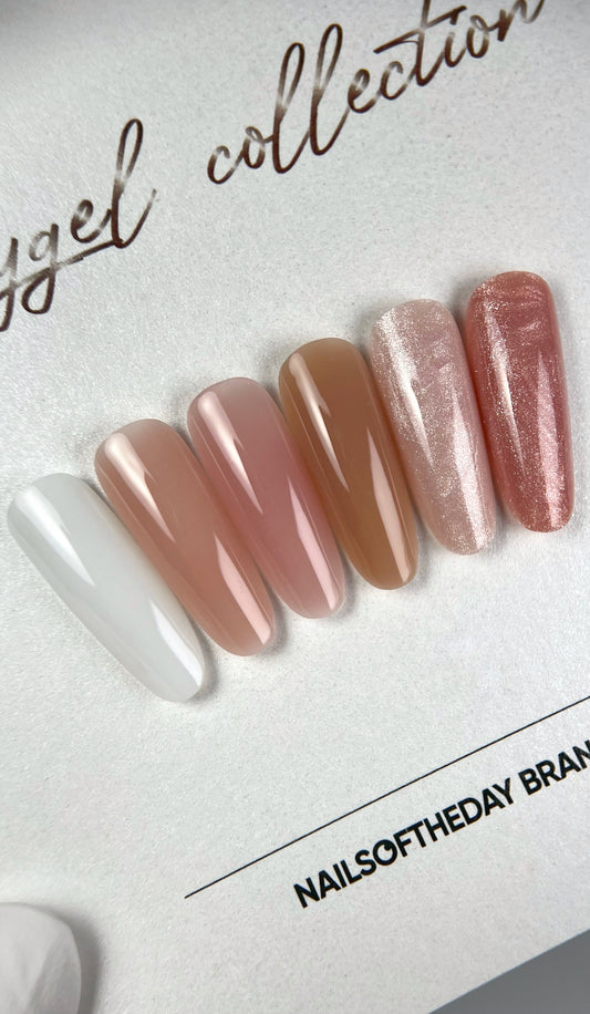 Polygel nude 04 · NOTD