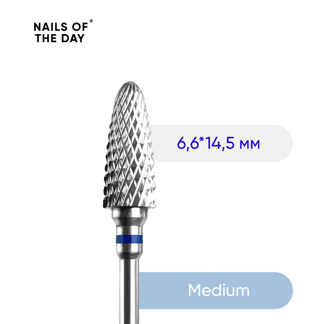 Fresa carbide corn azul