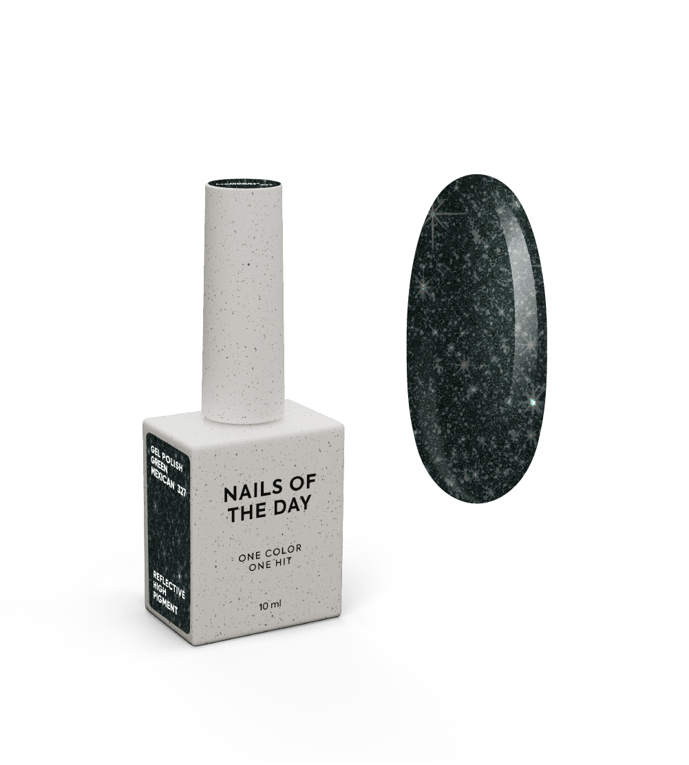 Green Mexican gel polish