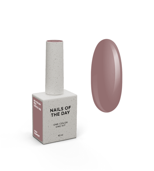 Nails of the Day Let's Special Milk Choco