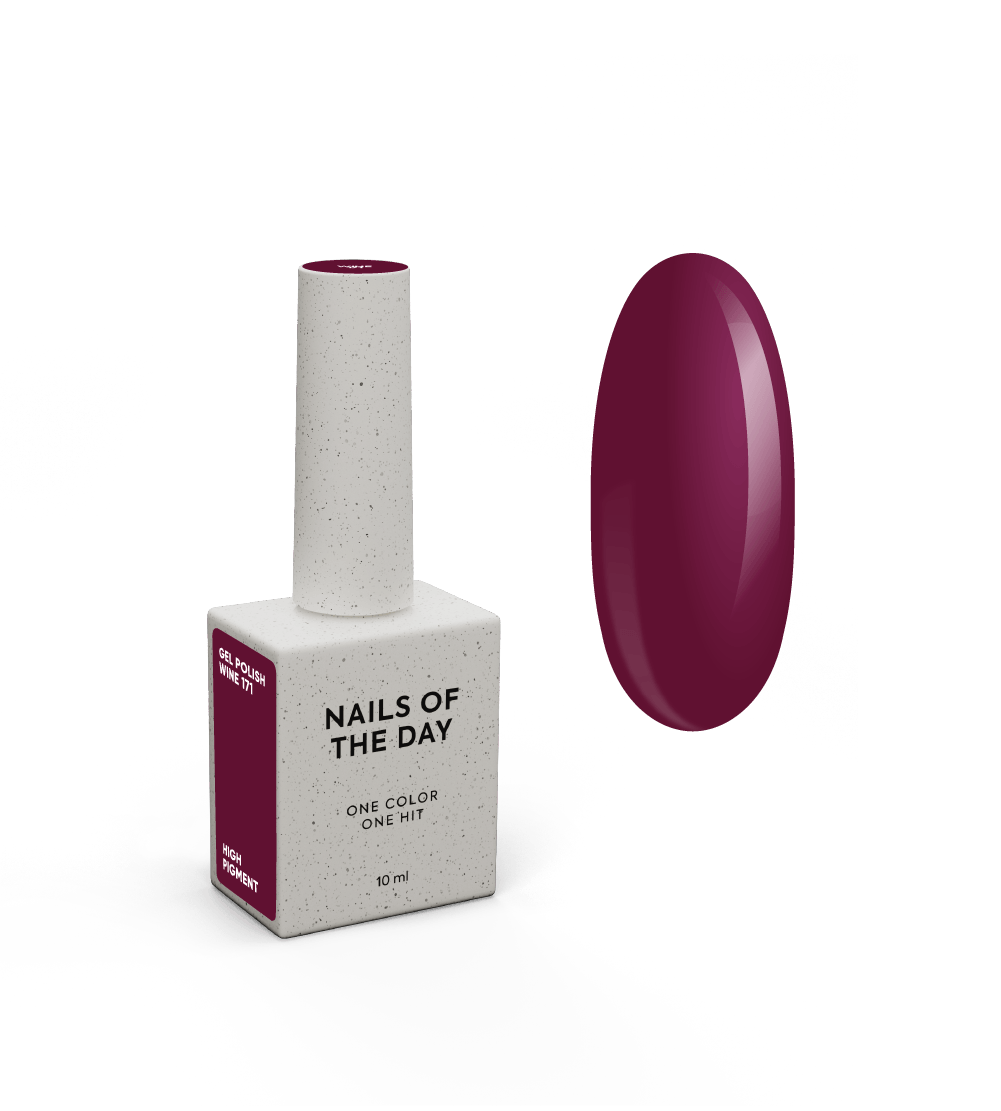 Gel polish Wine