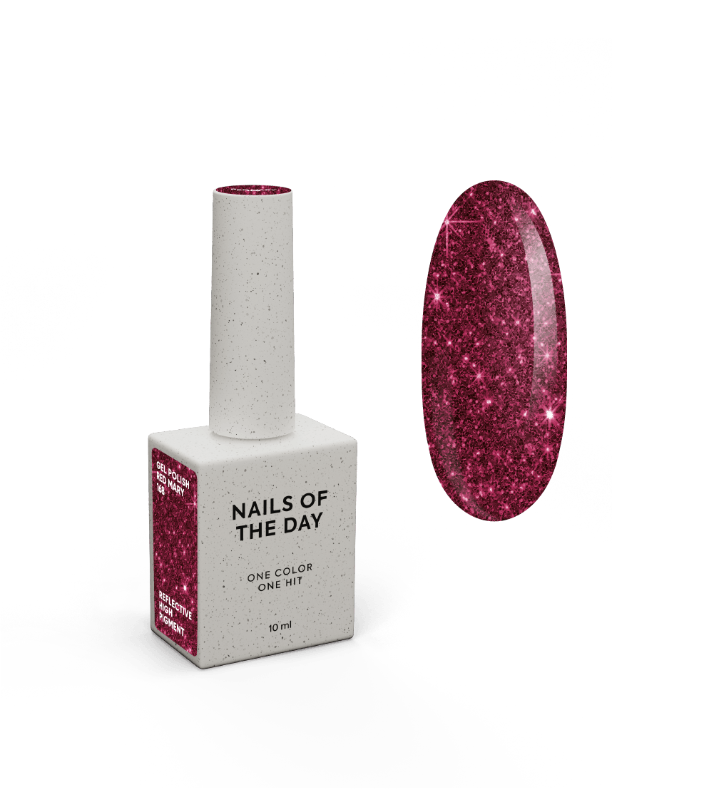 Red Mary gel polish