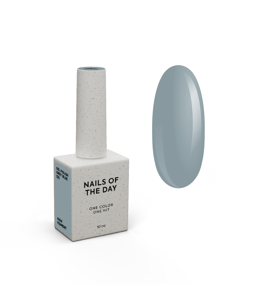 Nails of the Day Let's Special Grey blue