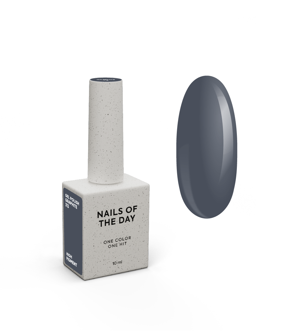 Nails of the Day Let's Special Graphite