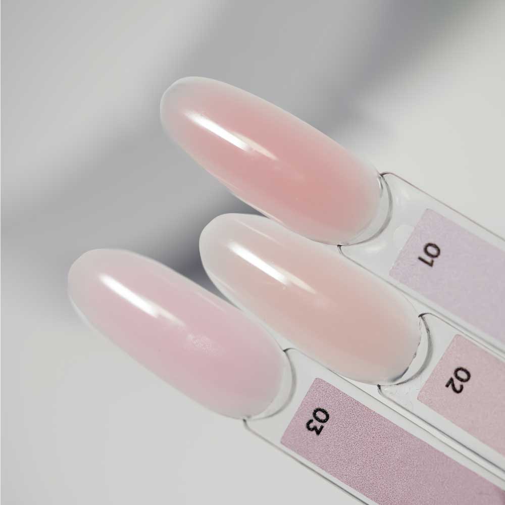 Polygel nude 01 · NOTD